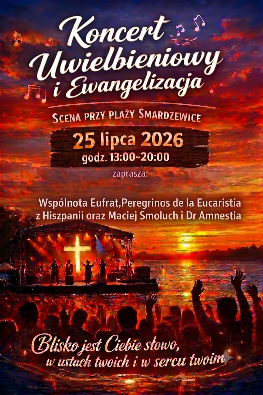 Koncert i Ewangelizacja Na Plaży